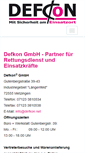 Mobile Screenshot of defkon.net